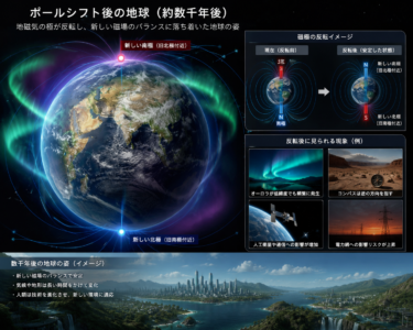 地球のポールシフトとその影響についてまとめ